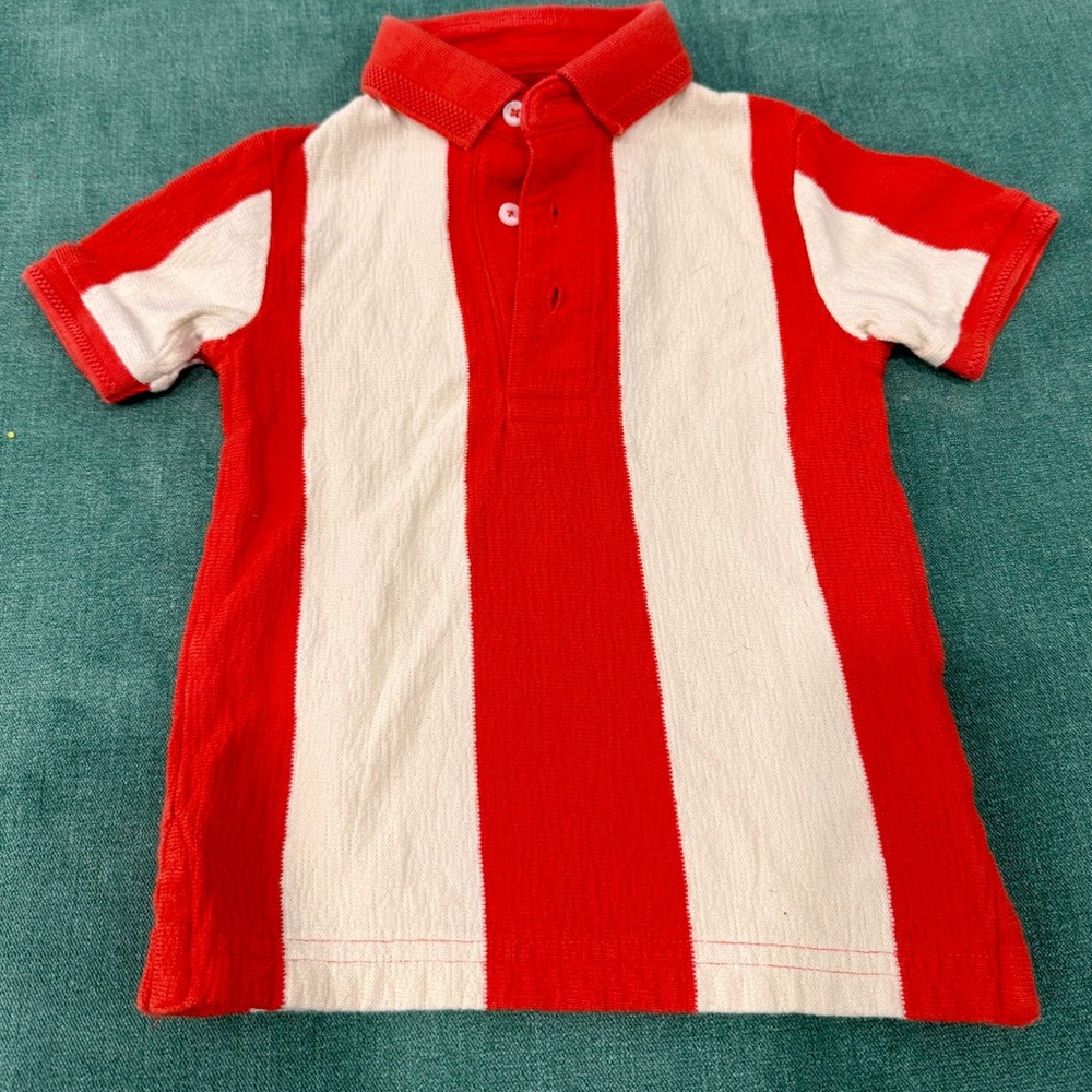 Next Red and White Kids Polo Shirt - NEW